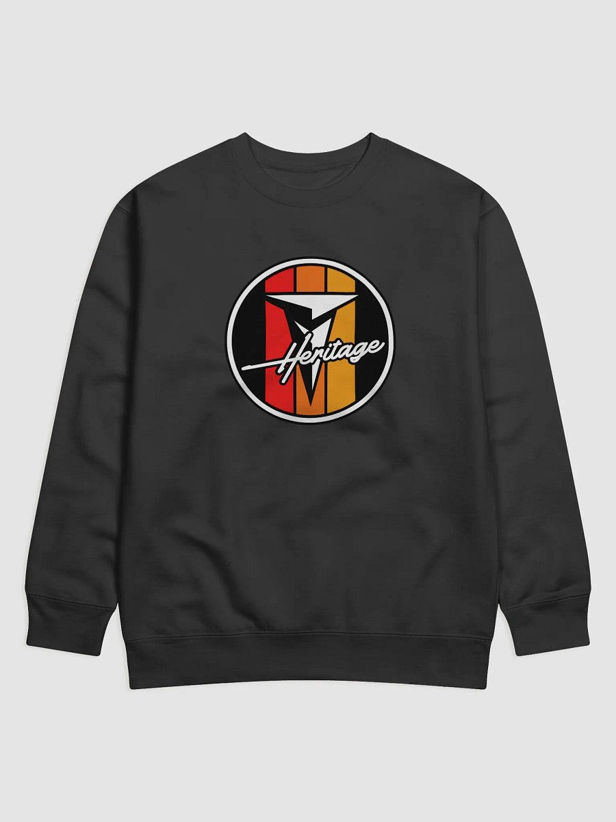 Retro Heritage Logo Sweatshirt Black product image (1)