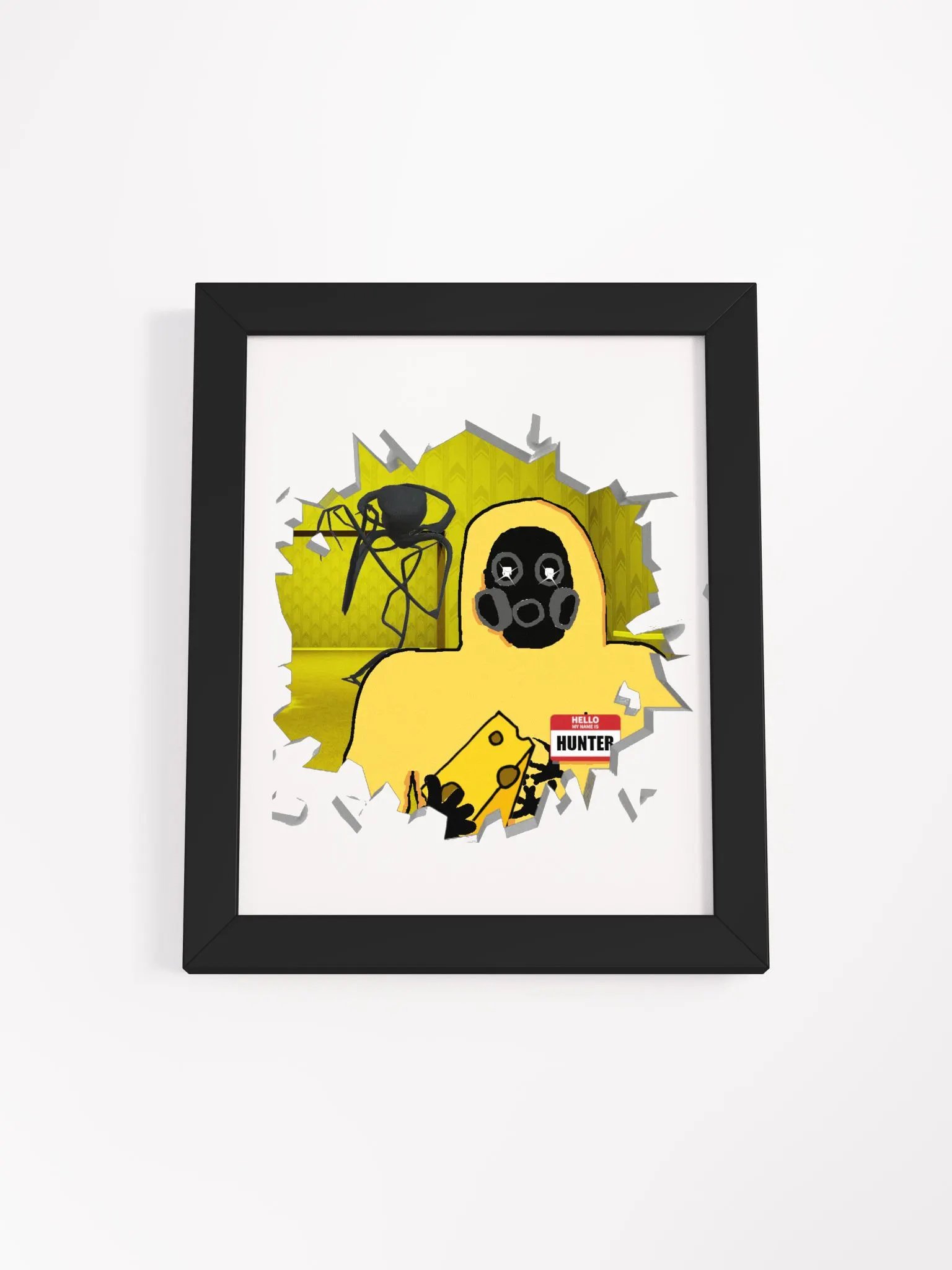 CHEESY BACKROOMS - FRAMED POSTER product image (1)