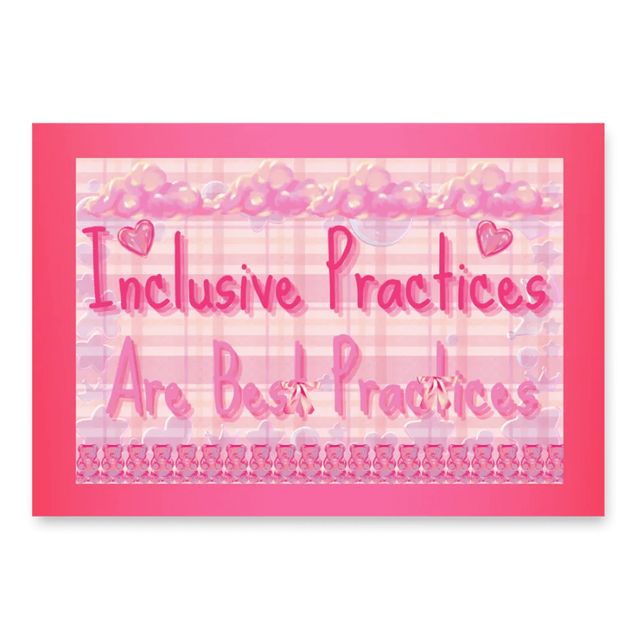 Hands Off DEIA, Inclusive Practices are Best Practices, Protest Papers product image (1)
