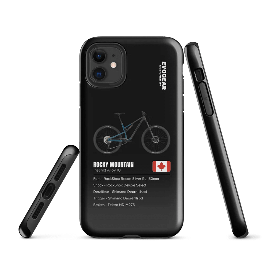 Black Rocky Mountain Instinct Alloy 10 iPhone Case product image (1)