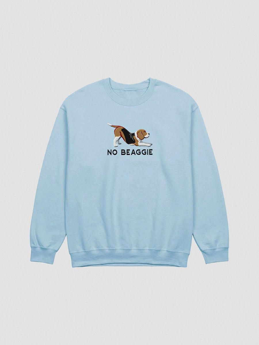 No Beaggie Sweatshirt (Embroidered) of a Beagle product image (4)
