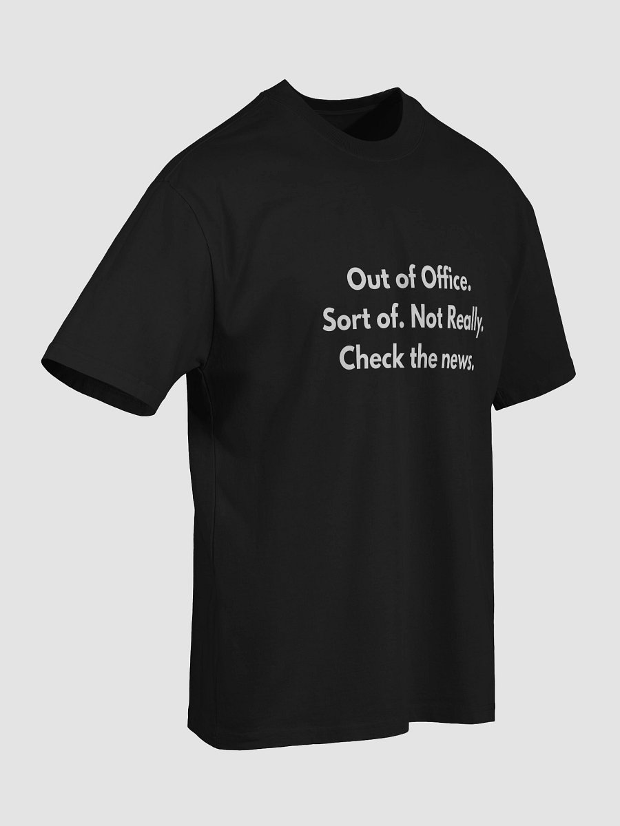 EOC Manager Holiday T-Shirt – “Out of Office (Kind of)” Edition product image (7)