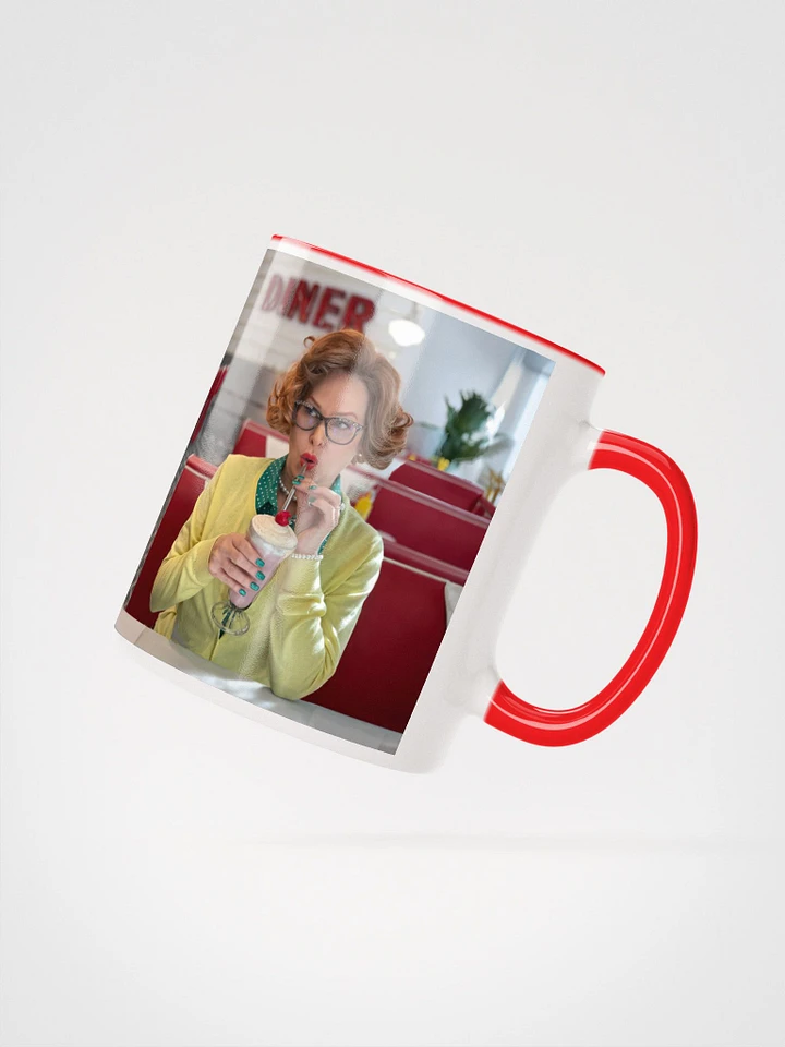 Mrs Stencil sees RED Coffee Mug product image (2)