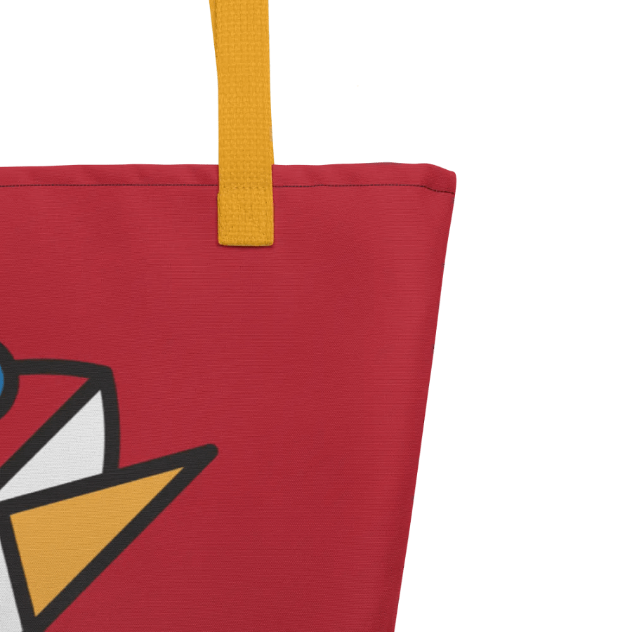 Bau Frog Icon / MO Tote Bag / Red product image (9)