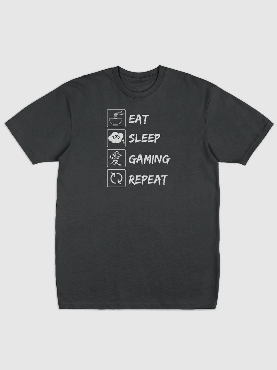 Eat, Sleep, Gaming, Repeat Tees | Premium Heavyweight Cotton product image (1)