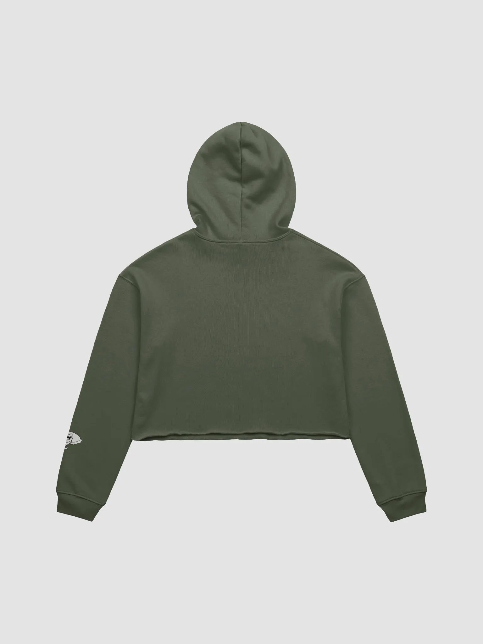 Outline Cuttlefish Crop Hoodie product image (6)