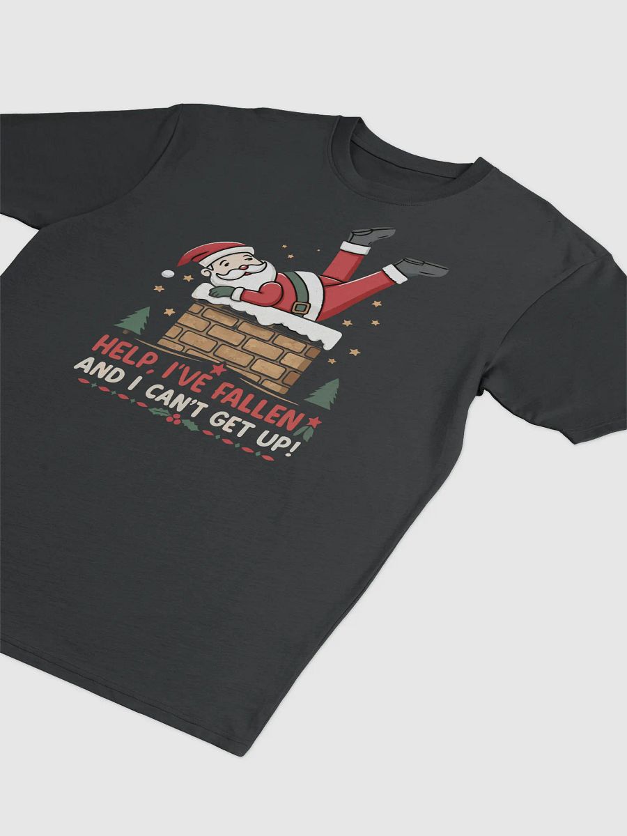 Funny Santa's Chimney Mishap Tee product image (3)