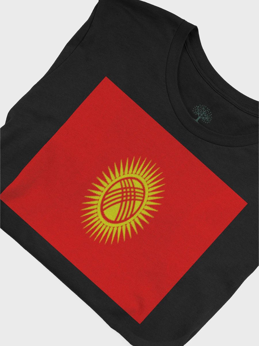 Exclusive Graphic Grove Supersoft Unisex Kyrgyz Flag T-Shirt product image (7)