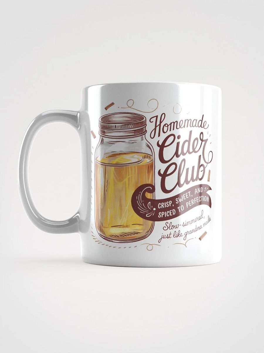 Homemade Cider Club White Glossy Mug product image (16)