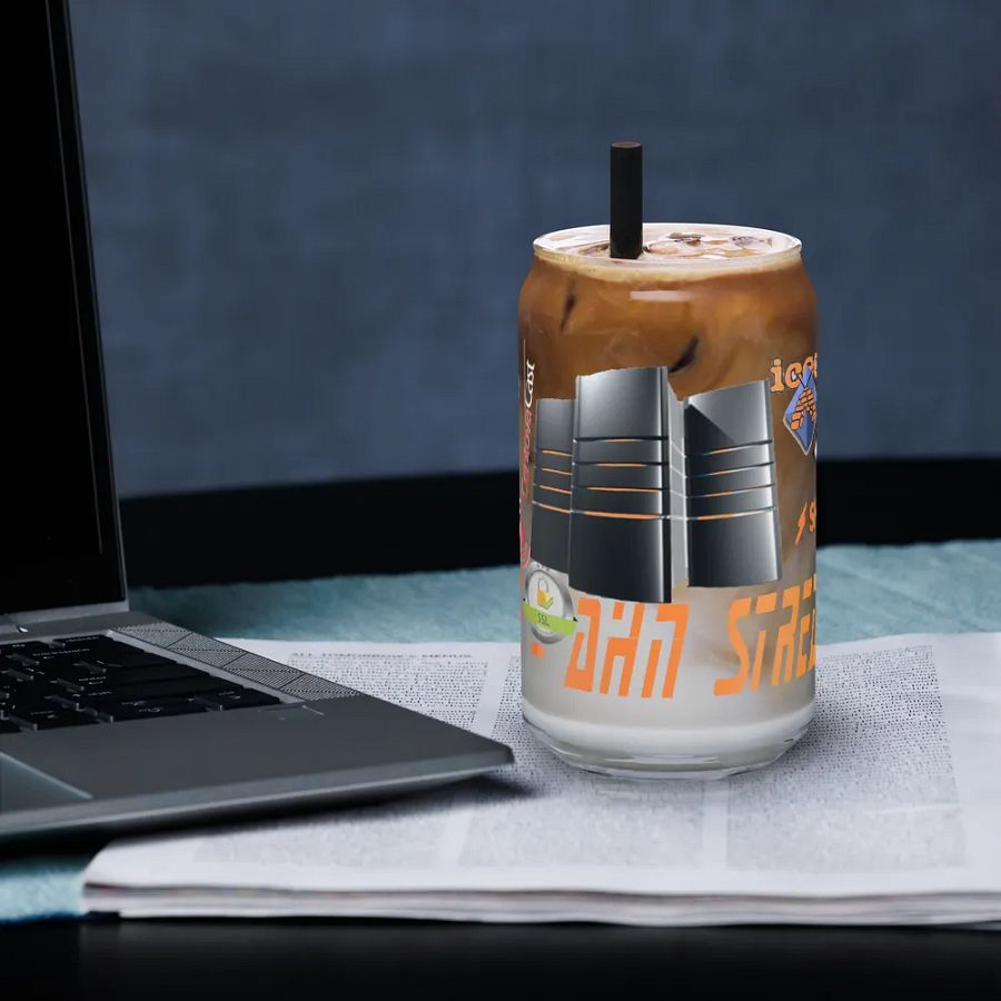 ZEE - Can Glass with Straw product image (33)