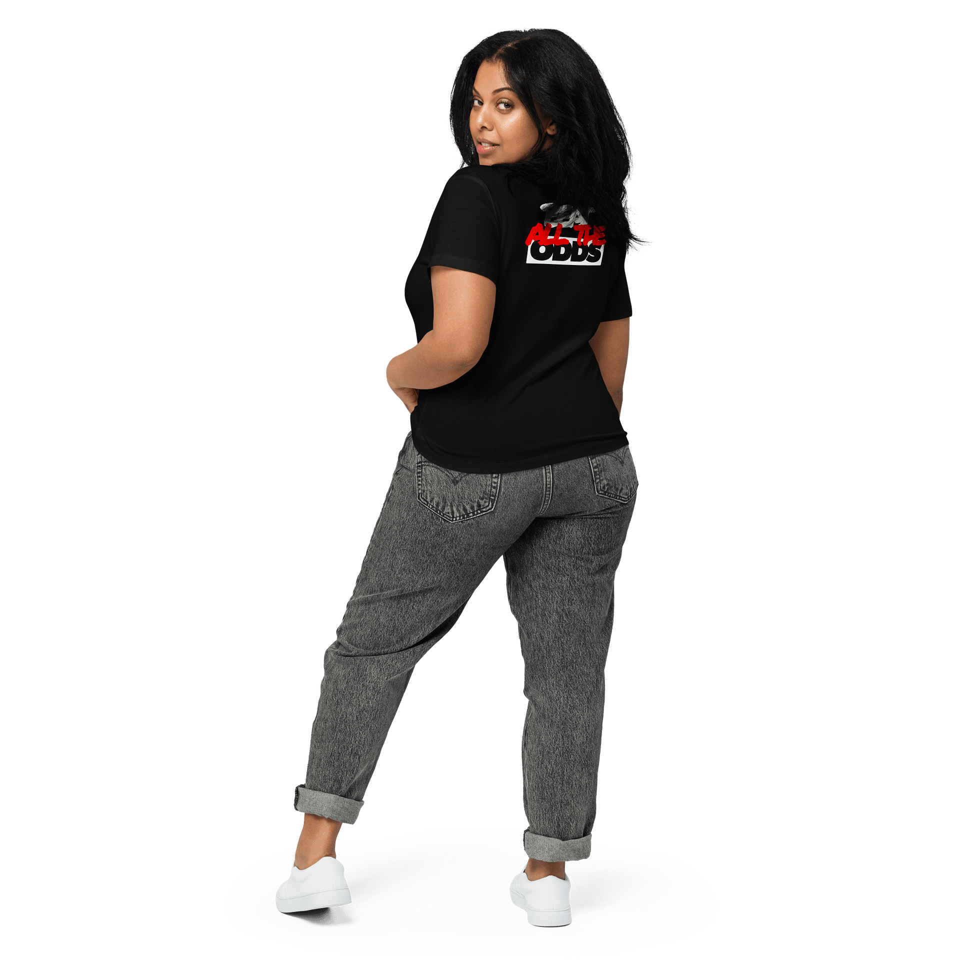 All Odds Women's High-Waisted Tee product image (4)