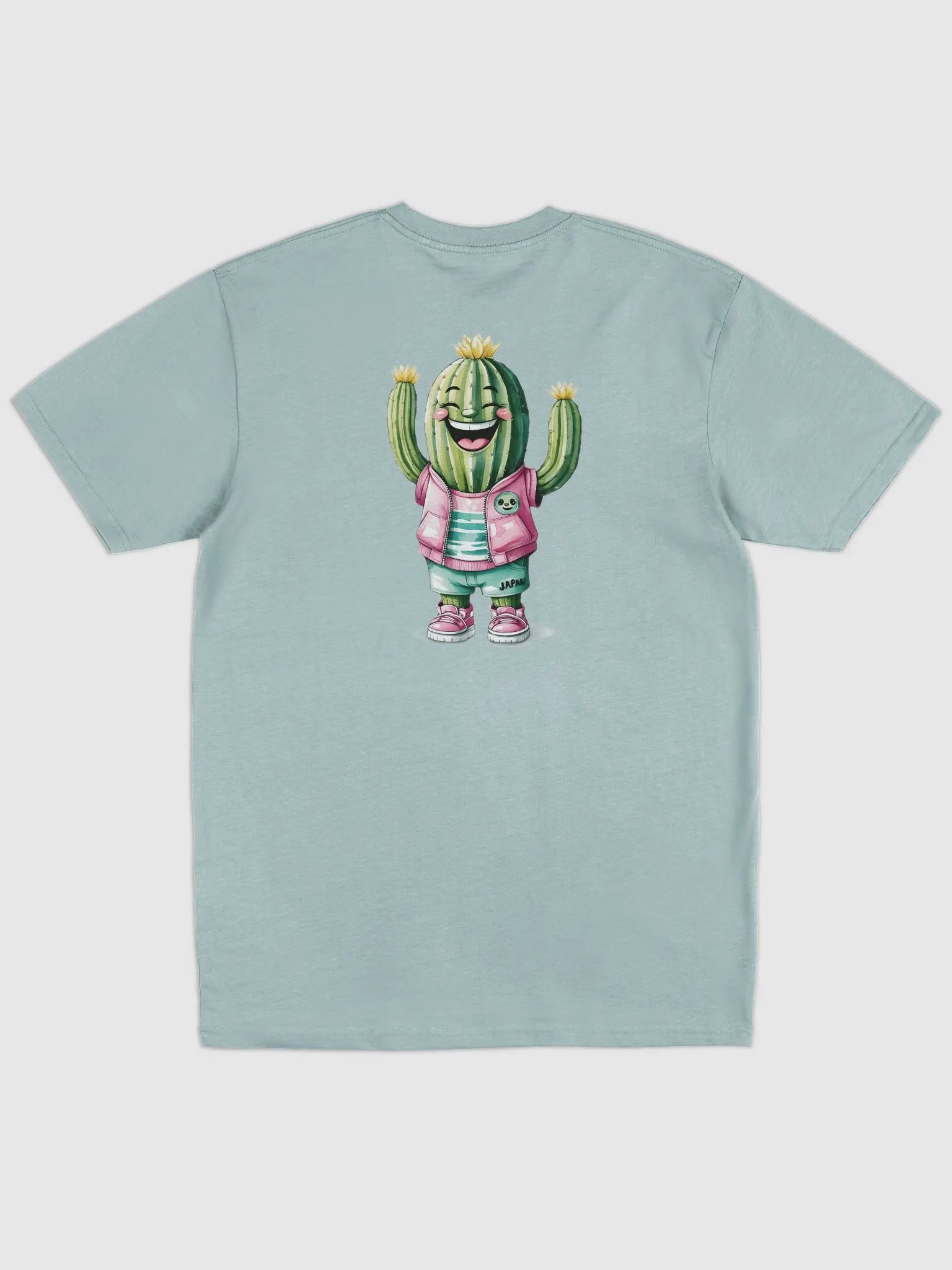 Prickly Premium Tee - Cactus Character Design product image (12)