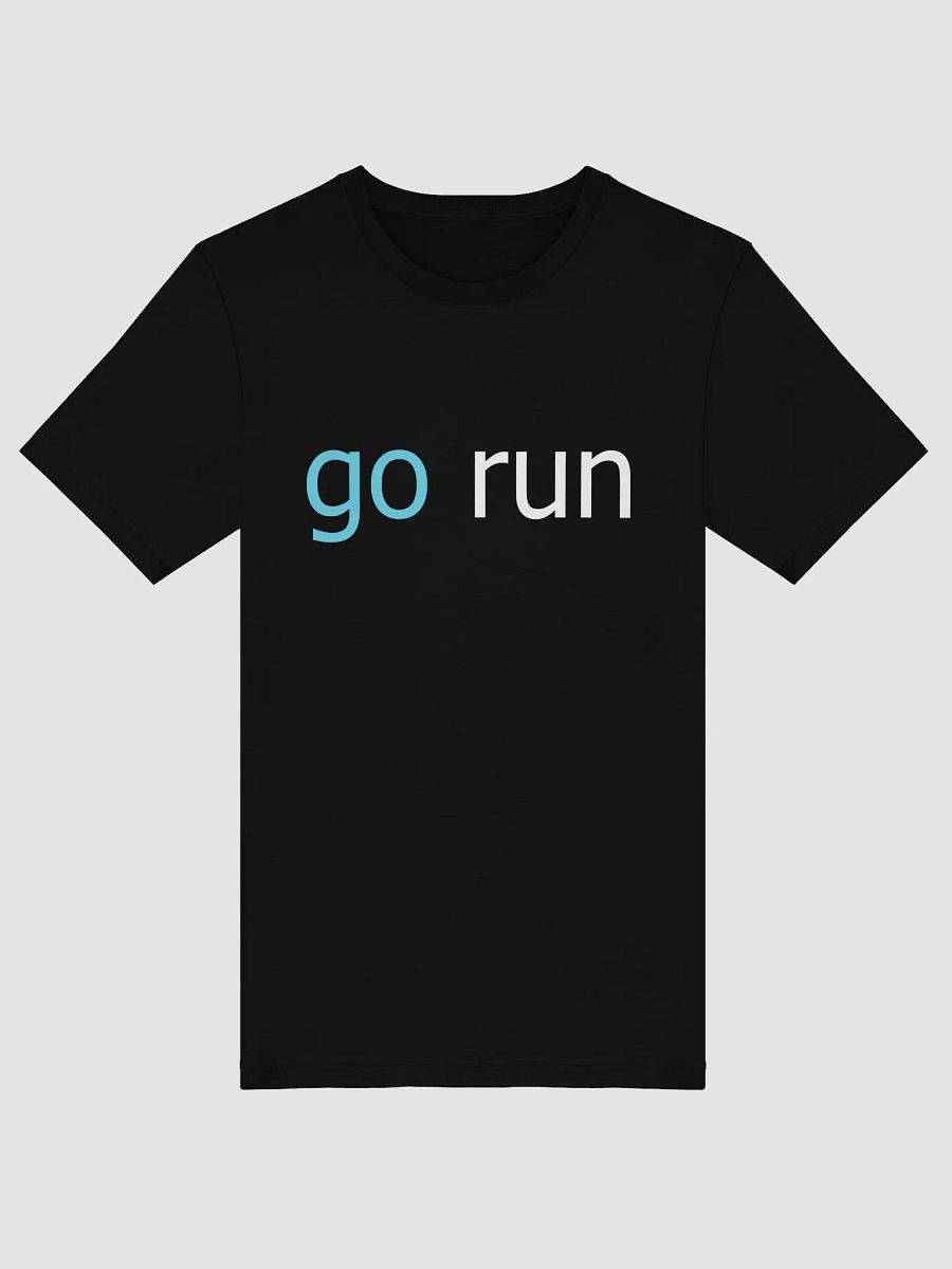 GoLang 'Go Run' T-Shirt product image (3)