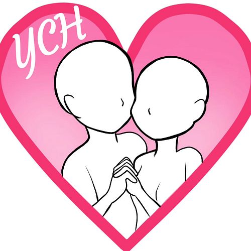 I FINALLY got around to making my first YCH commission base! 
Swipe to see an example I made for myself of what you can get 😆...