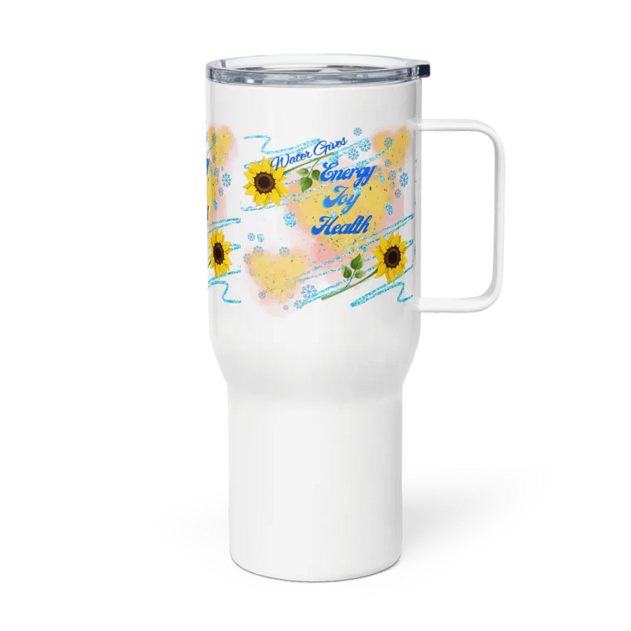 Joyful water Energy Stainless Steel Travel Mug for busy moms friends ladies product image (4)