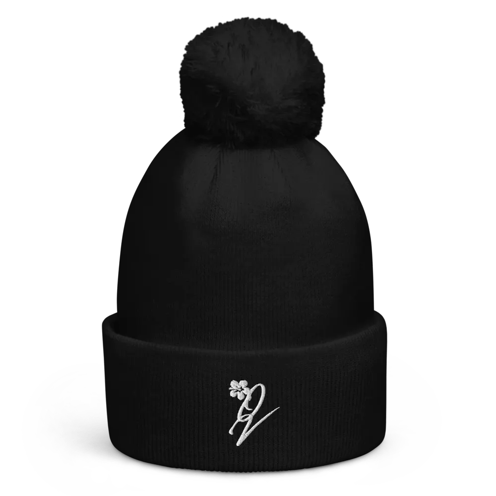 OV Hibiscus Pom Beanie product image (1)