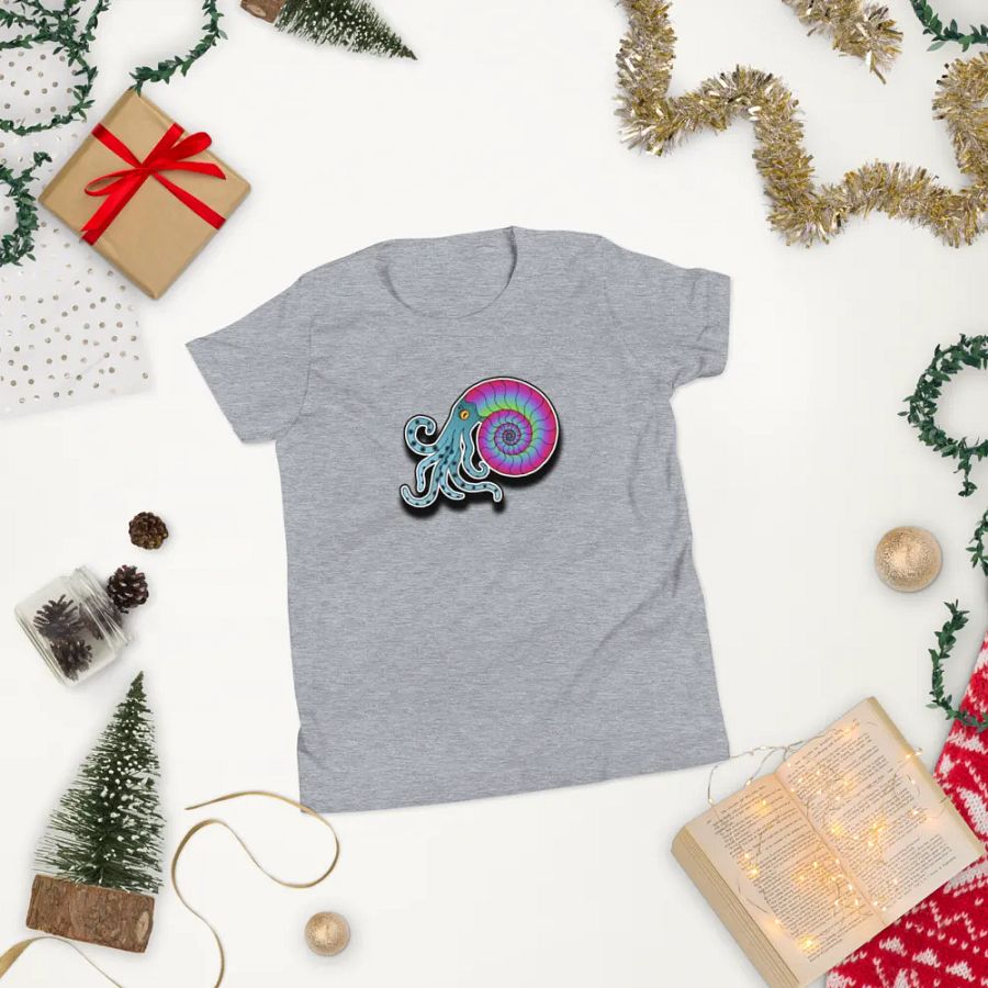 Ammonite Adventure Youth T-Shirt product image (7)