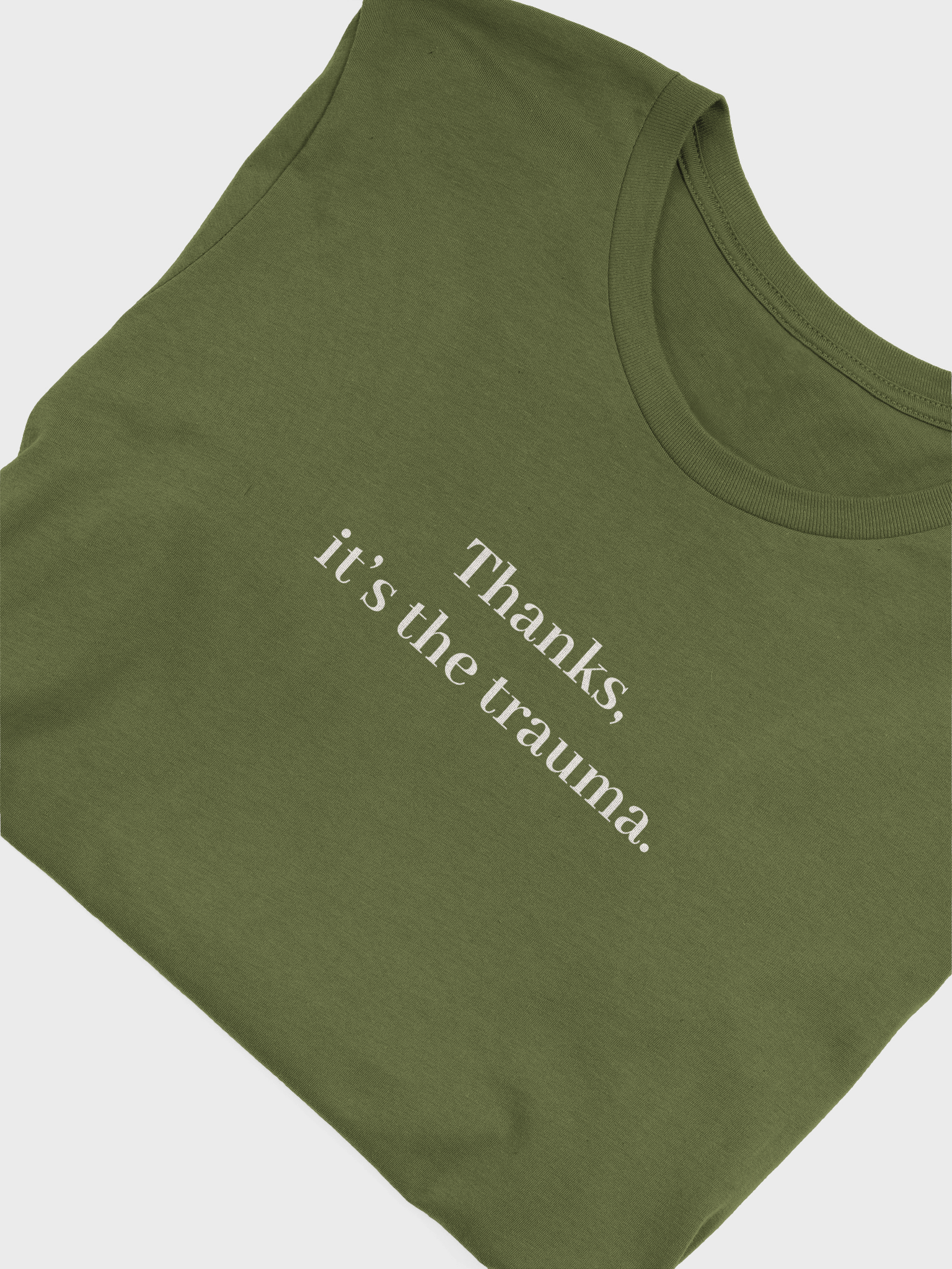 It's The Trauma Supersoft T-shirt product image (5)