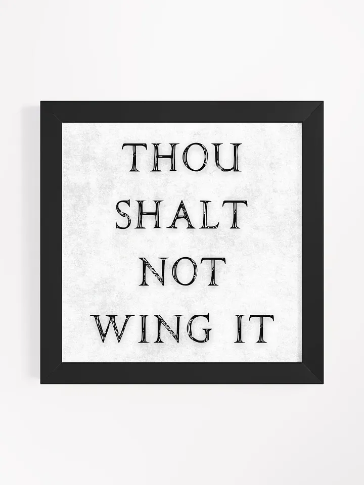 Thou shalt not frame product image (1)
