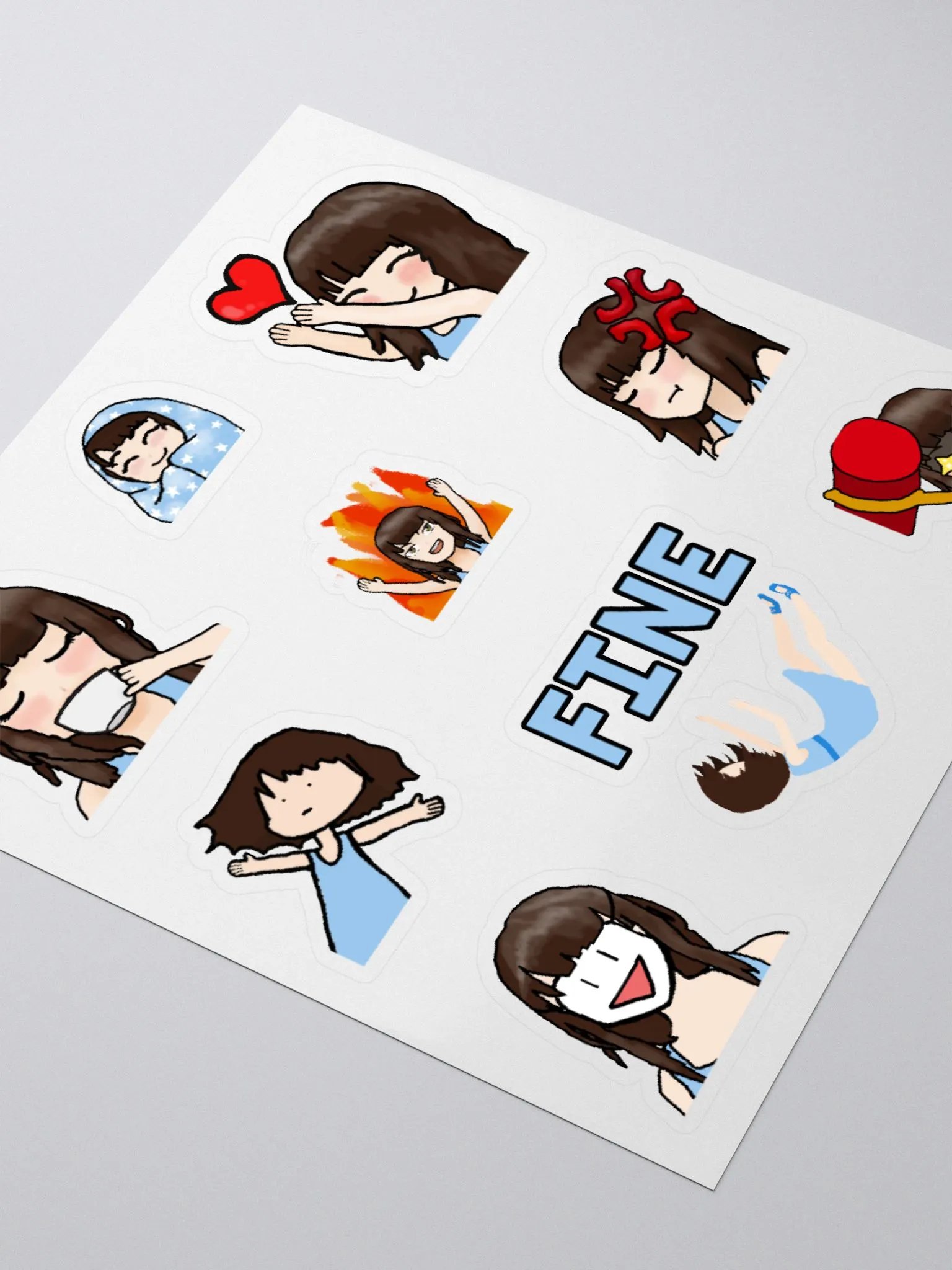 Emote Sticker Set product image (3)