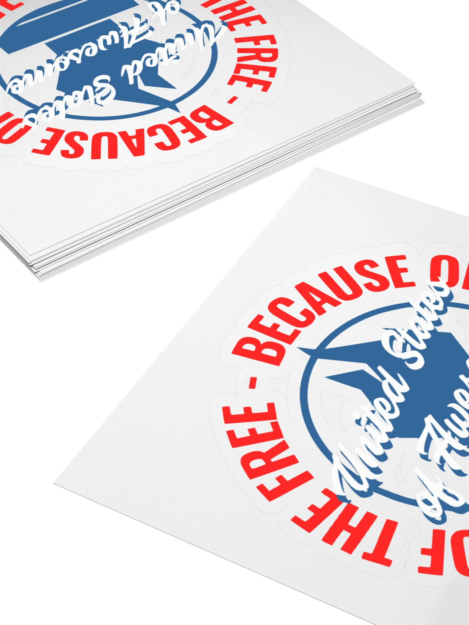United States of Awesome Kiss Cut Stickers product image (4)