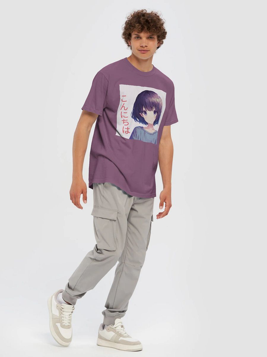 Kawaii Anime Girl Printed T-Shirt - Japanese Aesthetic Casual Unisex Tee product image (62)