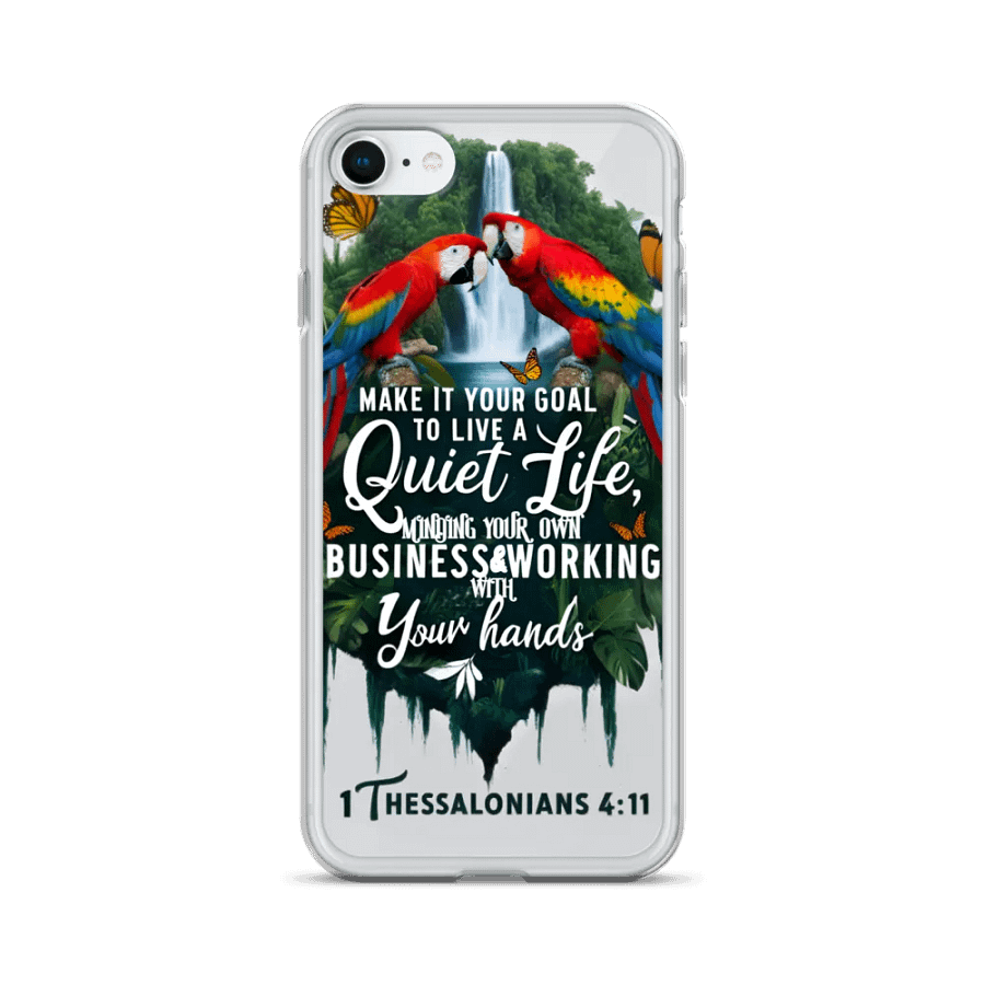 Live a Quiet Life iPhone Case product image (1)