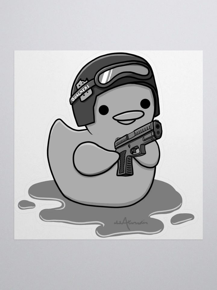 Flashback SGT Quackers Sticker product image (1)
