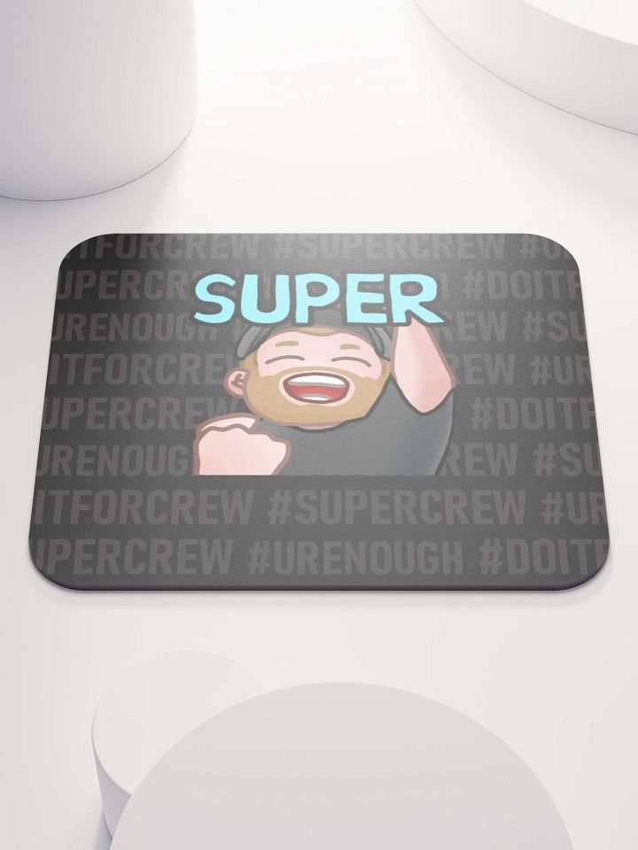 #DOITFORCREW - Standard Mouse Pad - black product image (1)