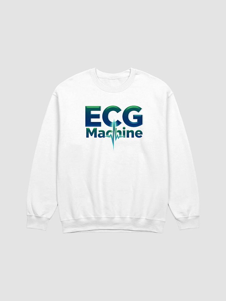 Heartbeat ECG Machine Crewneck Sweatshirt product image (4)