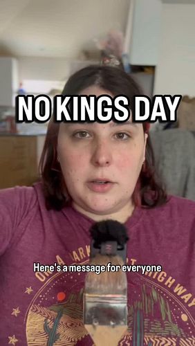 be brave. be prepared. be smart. be in it for the long game.

#nokings #nomasters #nonviolent #peaceful