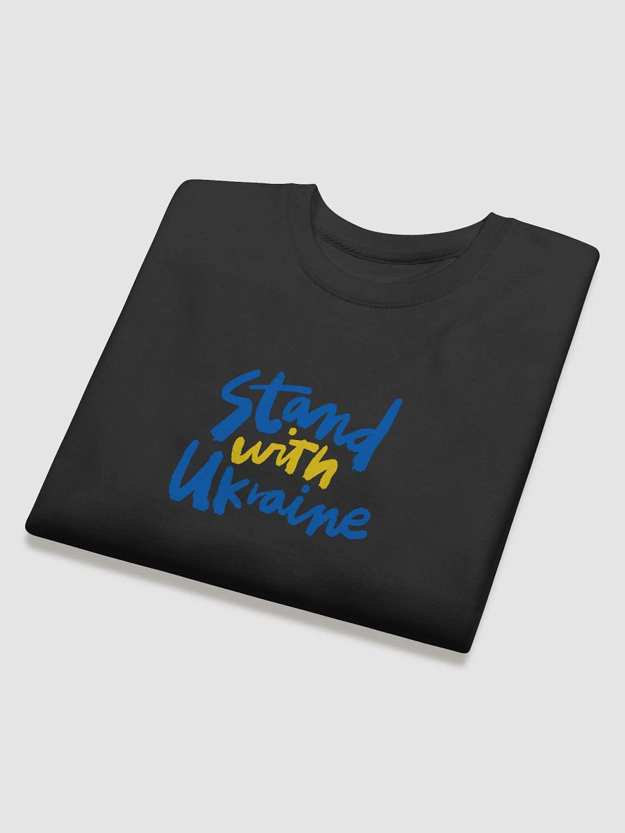 Stand with Ukraine Flag Sweatshirt product image (4)
