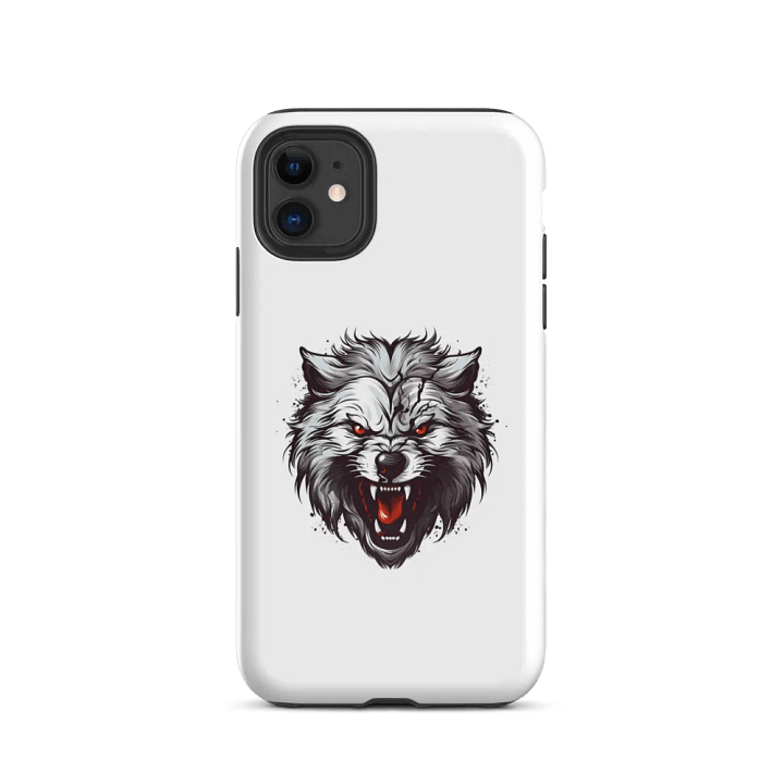 "Rabid Wolf Mascot" Tough Case for iPhone product image (2)