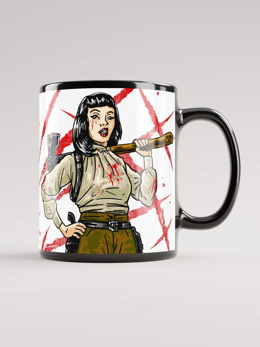 Axe Babe mug black outlines product image (6)