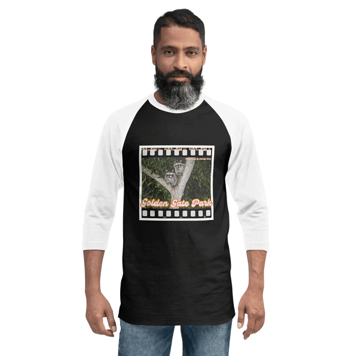 Golden Gate Park Raccoons Raglan Jersey product image (2)