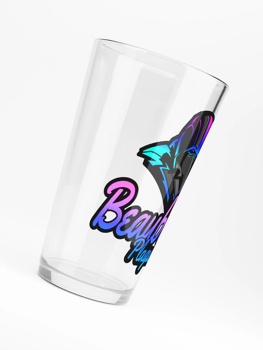 Cyan and pink glass product image (6)