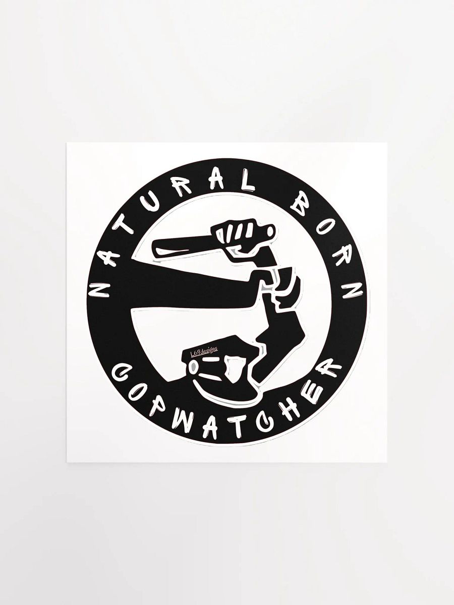 NATURAL BORN COPWATCHER product image (2)
