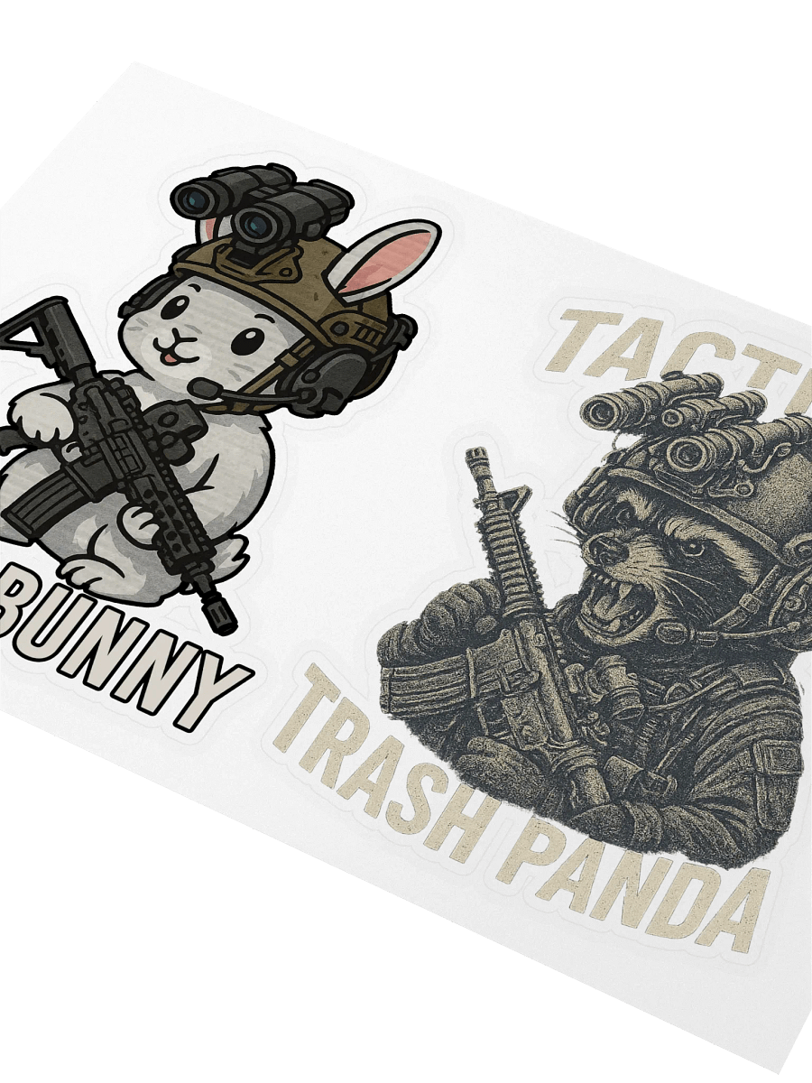 Tactical Animal Stickers product image (2)