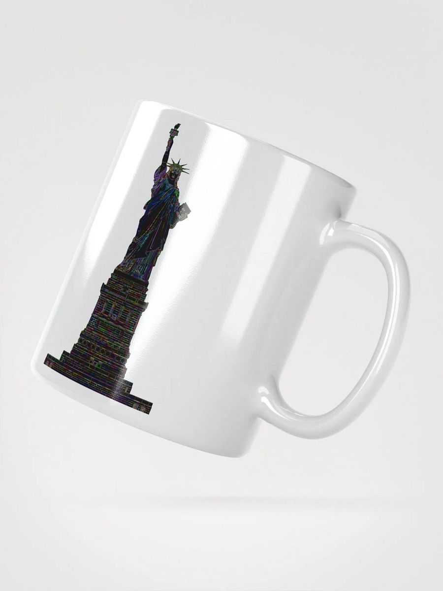 White Glossy Coffee mug-Statue of Liberty product image (4)
