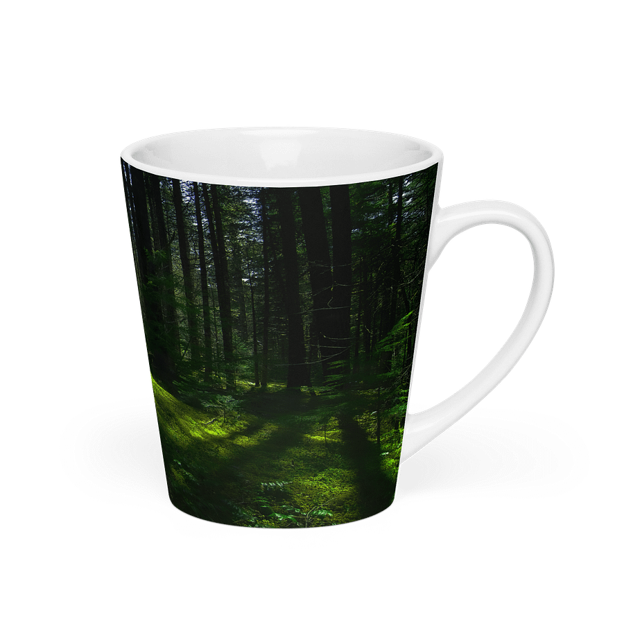 Lower Dungeness Trail Timber sun lighting Latte Mug product image (2)