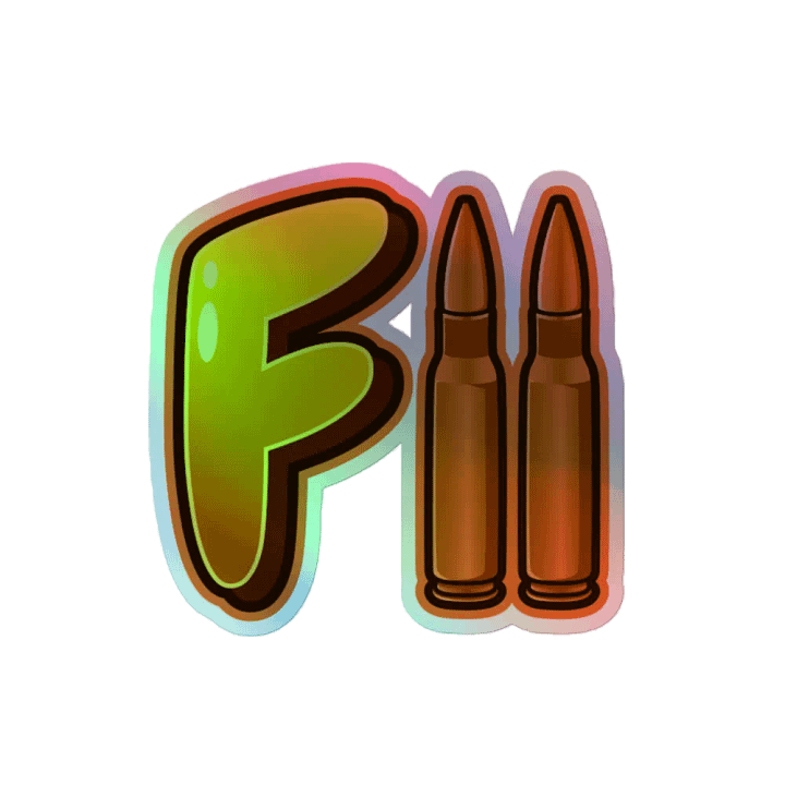 F11 Holographic Sticker product image (2)
