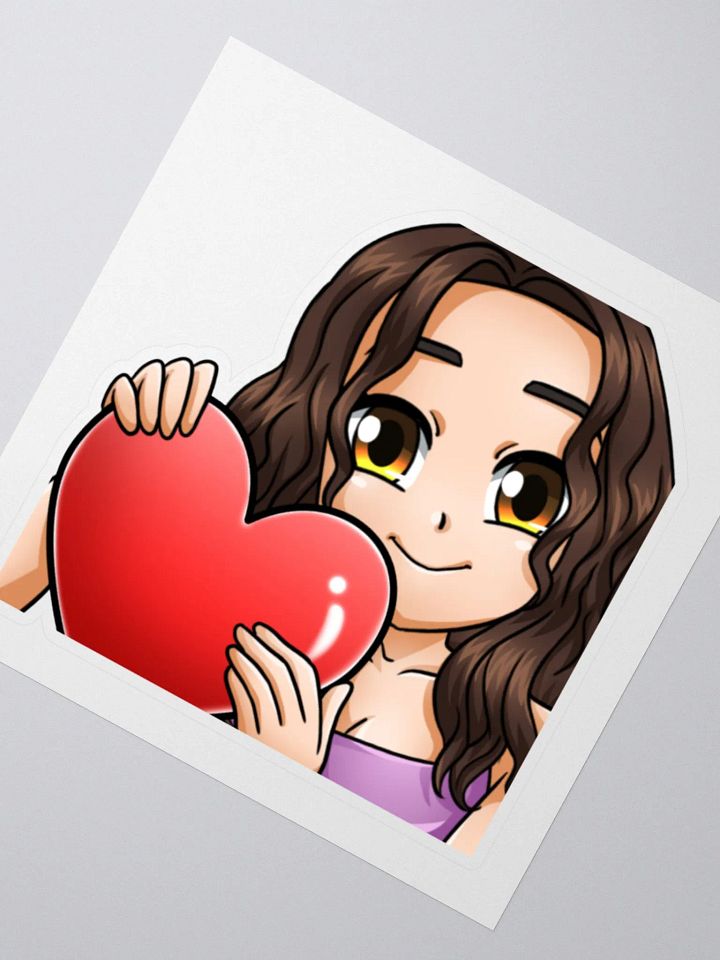 Chloe Love Emote Sticker product image (2)