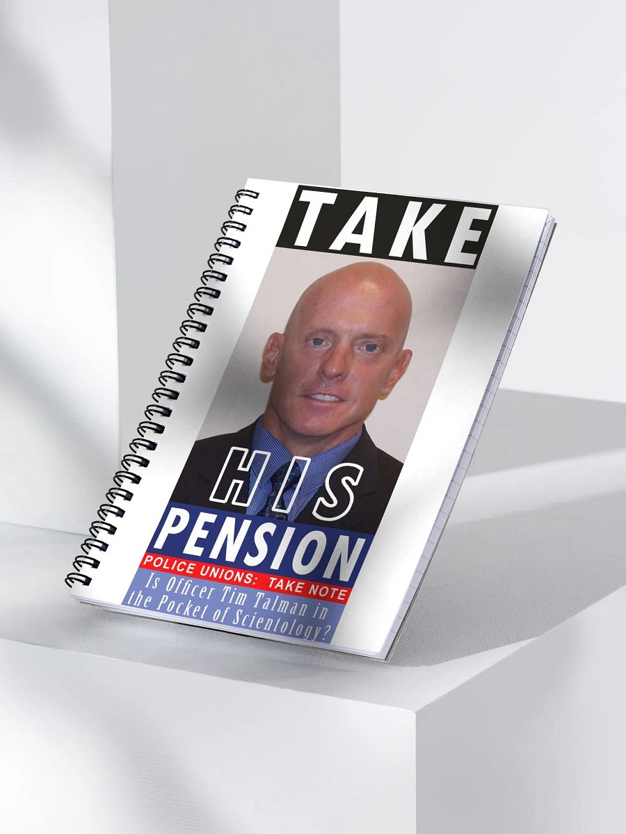 Notebook - Take Tim Talman's Pension product image (3)