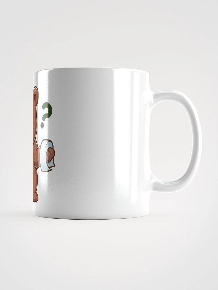 Wipe (Bear) White Glossy Mug product image (2)