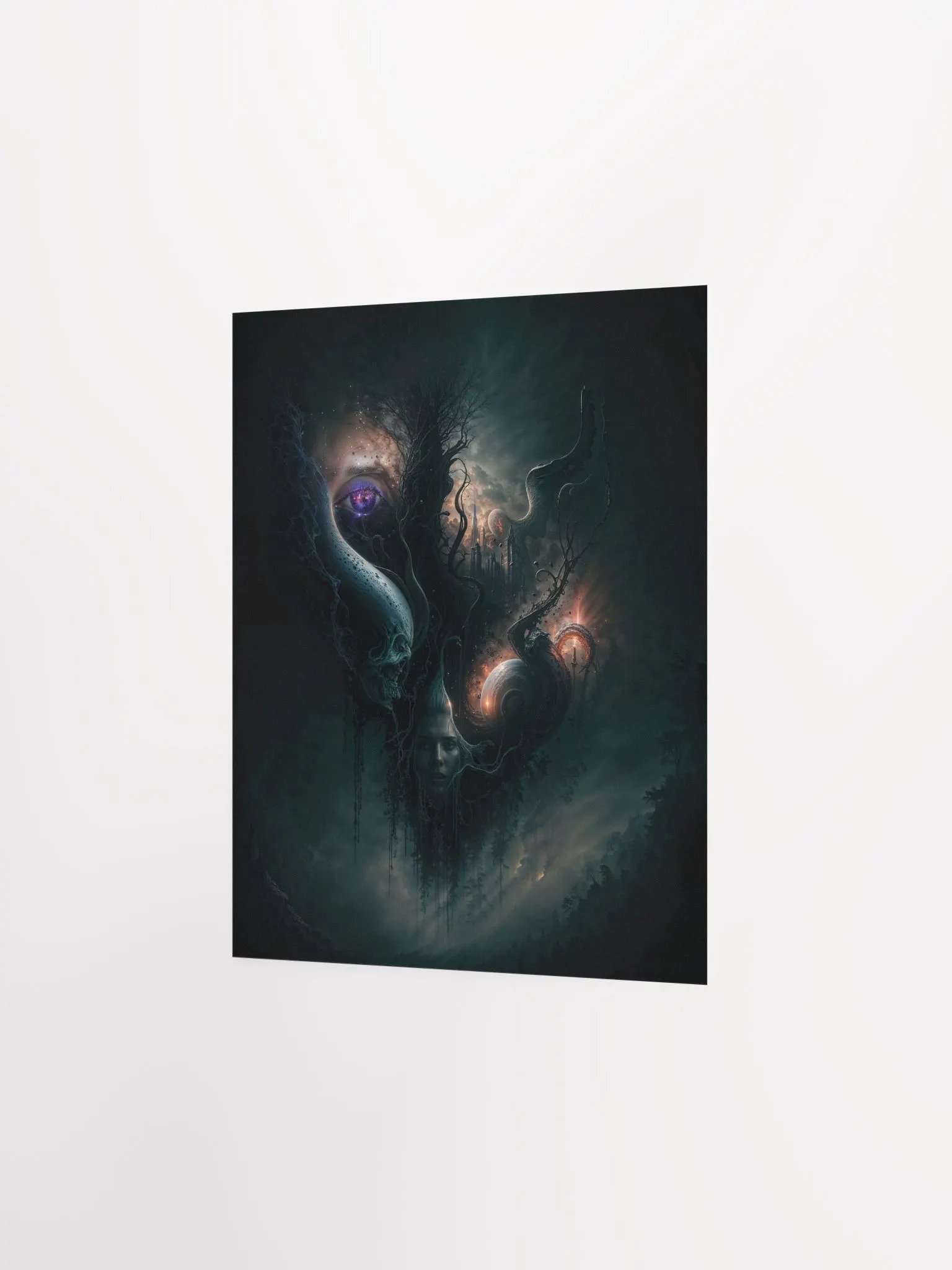 Cosmic Dreamscape Matte Poster product image (13)