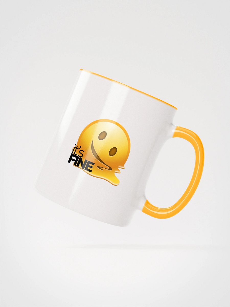 Melting 'It's Fine' Ceramic Mug product image (52)