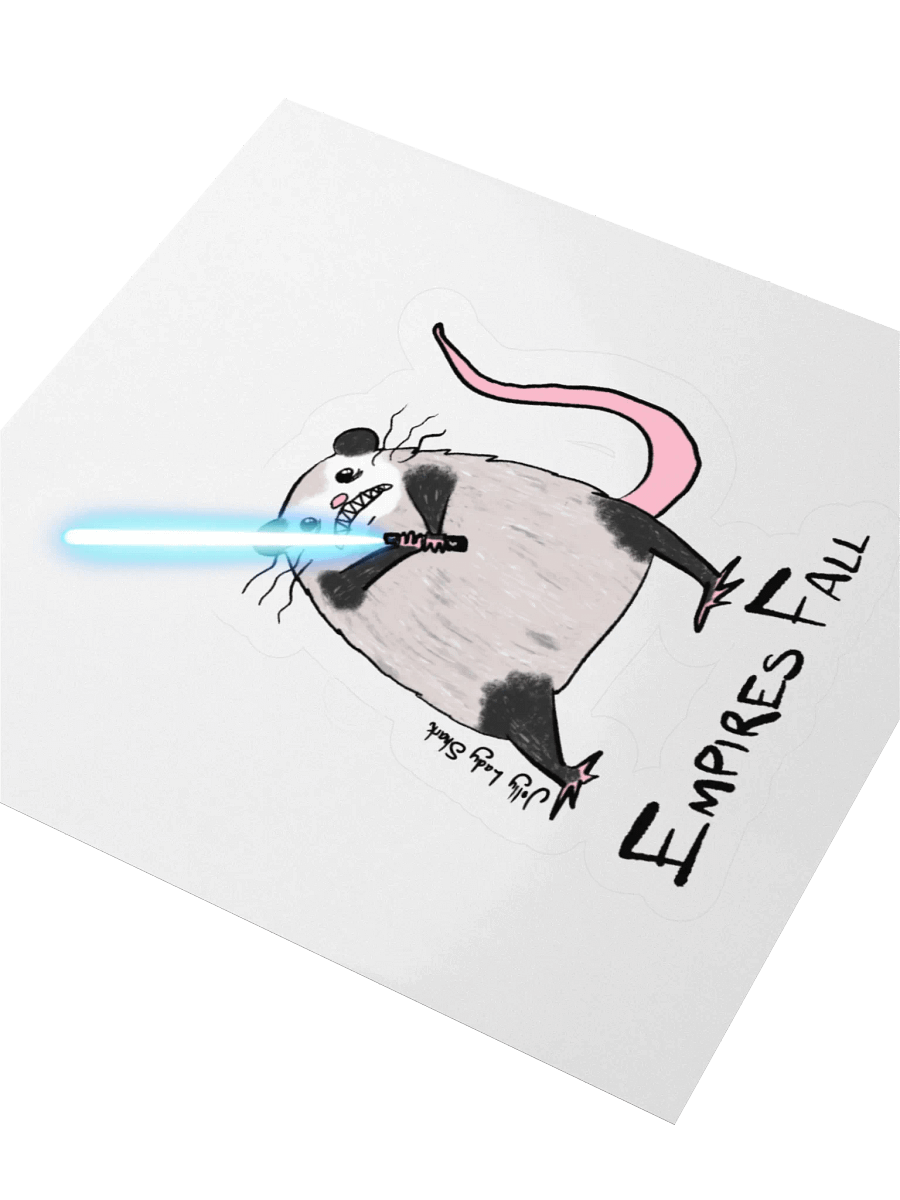 Jedi Possum Sticker product image (9)