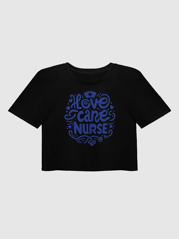 Love Care Nurse Crop Top product image (2)