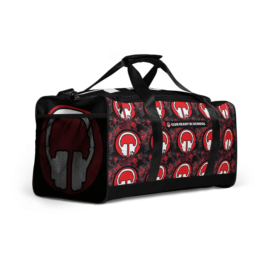 Paint Splatter Headphones All-Over Print Duffle Bag product image (2)