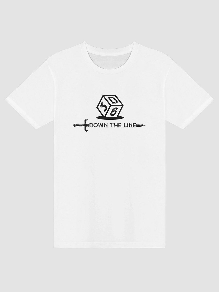 3d6 DTL Horizontal Logo on Light Unisex Premium T-Shirt product image (3)